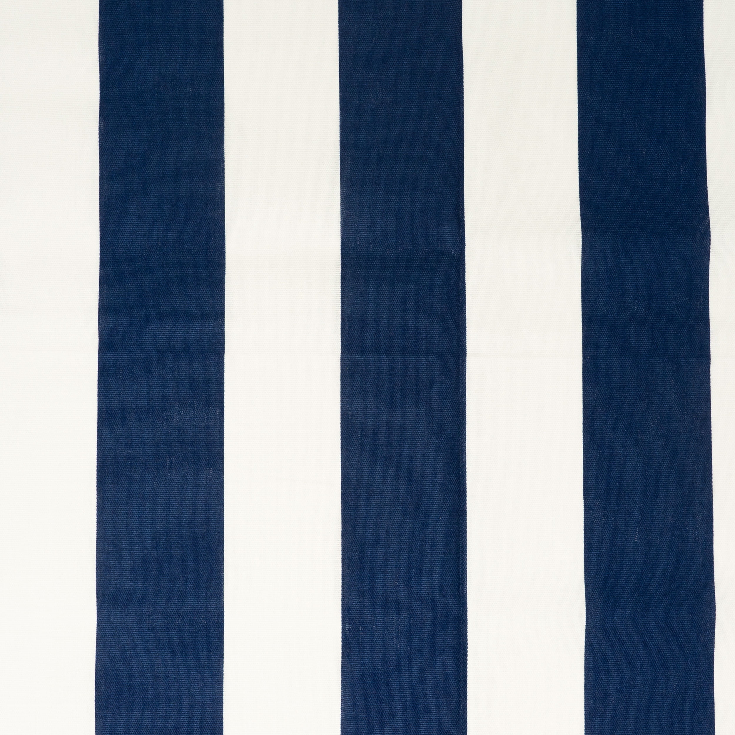 Waverly Inspirations 2 Yard Cut 100% Cotton Duck Print Fabric Wide Stripe Navy, 45" Wide for Quilting & Sewing