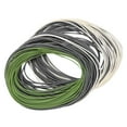 Reiche 3 Color Grass Green/Gray Purple/Ivory PVC Nylon Weight Forward