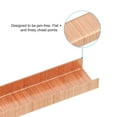 thumbnail image 3 of czcpp-Staples for Stapler, 2 Pack(1000Pcs Staples Per Pack) 26/6 Standard 1/4 Inch Length Staples Jam Free for Home Office Supplies, Rose Gold, 3 of 4