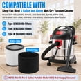 thumbnail image 2 of TSV Replacement Cartridge Filter Compatible with Shop-Vac 90304 90350 90333, Fit Most Wet Dry Vacuum Cleaners 5 Gallon and Above, 2 of 7