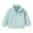 Green, variant on Baby Boys Girls Solid Color Zipper Long-sleeved Jacket Lovely Toddler Fleece Jacket Wool Coat 0-3Y