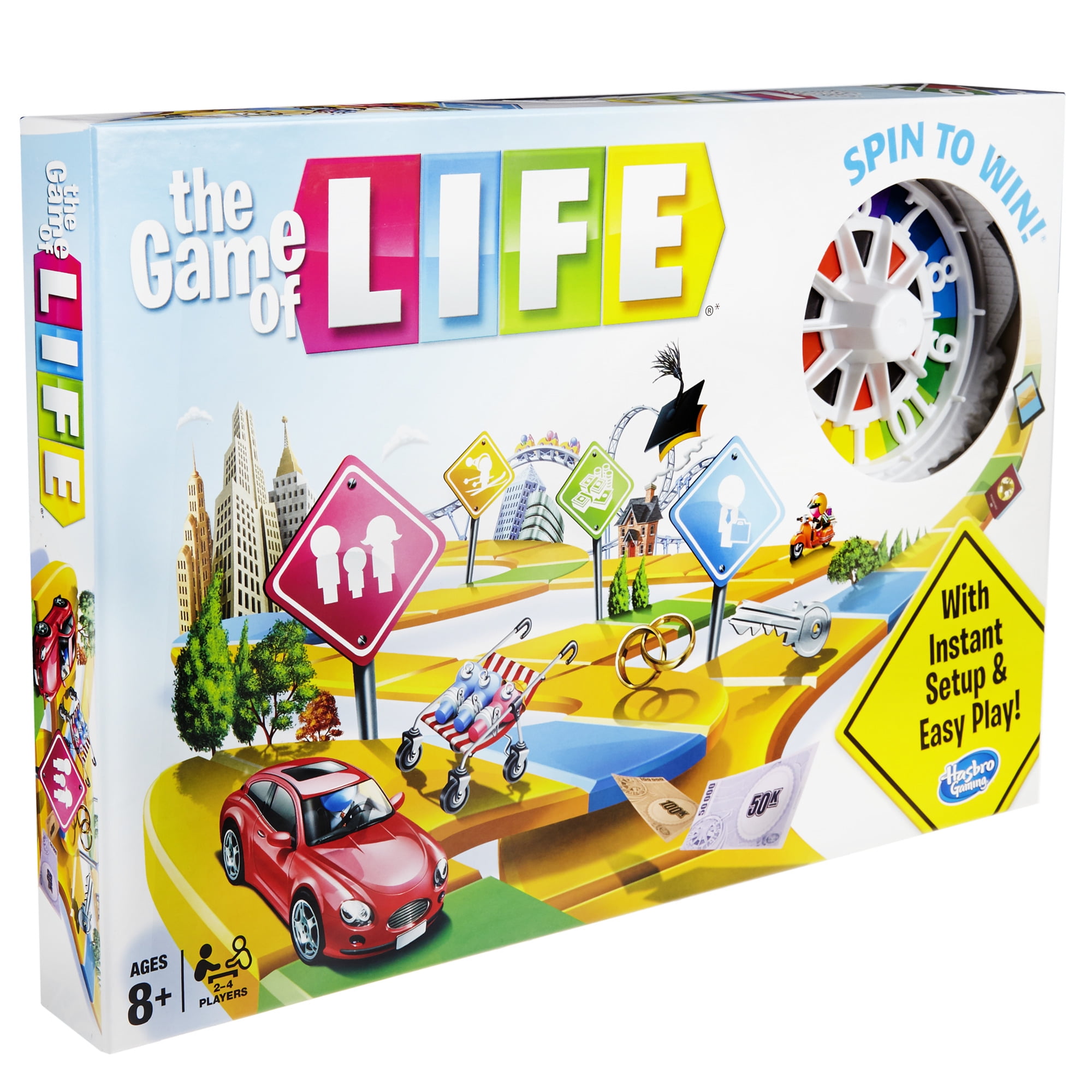 The Game of Life Board Game, by Winning Moves Games - Walmart