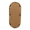 thumbnail image 6 of Creative Co-Op Oval Wood Framed Wall Mirror, Natural, 6 of 8