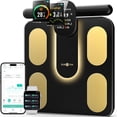 thumbnail image 1 of Runstar Smart Scale FSA o HSA, 8 electrodos, báscula digital de baño para peso corporal y grasa, IMC, 1 of 7