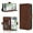 Brown, variant on For BLU View 5/ View 5 4 Pro Wallet Case Magnetic Cover Photo Holder Leather Phone Case 