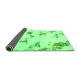 thumbnail image 2 of Ahgly Company Indoor Rectangle Abstract Green Modern Area Rugs, 5' x 7', 2 of 4