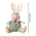 thumbnail image 3 of Easter Bunny Doll Festive Scratch Plush Gnome Easter Doll Toy Household Decor, 3 of 9
