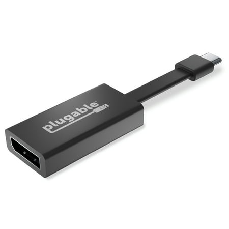 UPC: 0819927012207 | Plugable USB C to DisplayPort Adapter 4K 60Hz  Thunderbolt 3 to DisplayPort Adapter Compatible with MacBook Pro  Windows  Chromebooks  iPad Pro  Dell XPS  and more