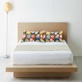 thumbnail image 6 of Yayeee Pillowcase King Size Set of 2 Satin Wrinkle Resistant Pillow Case, Yellow Checkered Daisy, 6 of 8