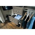 thumbnail image 3 of Closetmaid 663100 Suitesymphony 16"W X 10"D Drawer For Closet Organization System - Brown, 3 of 5