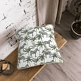 thumbnail image 5 of KLL Palm Trees Zebra Decorative Throw Pillow Covers Velvet Soft for Couch Sofa Bedroom Living Room Outdoor (No pillow core)- 18"x18", 5 of 5