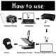 thumbnail image 2 of Parches de SublimacióN de 30 Piezas, Parches de Tela para Planchar en Blanco, Parches de ReparacióN de 3 Formas, de Sombrero en Blanco de SublimacióN para Manualidades DIY, 2 of 6