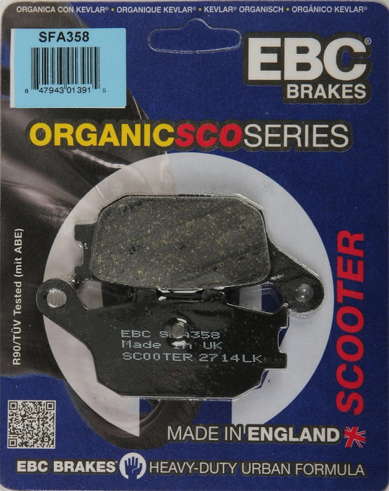 EBC SFA694 Organic Scooter Front Brake Pads 