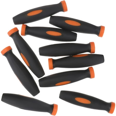 

Wewean Metal File Handles File Handles Ergonomic Rubber File Handle Replacement: 10pcs Anti Slip Plastic File Handles 5mm for File or Mills Universal File Handle Ergonomic File Grip Y1177
