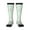 3 Black, variant on Flora Daisy Cactus Thigh High Socks Extra Long Stretchy Sock Women Over Knee High Opaque Stocking Daily Wear
