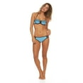 thumbnail image 4 of Swimsuit - Bikini - Bandeau Neoprene Bikini Set - Tropic-Color:Blue,Size:S, 4 of 9