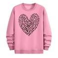 thumbnail image 4 of Jinhomg Mens Holiday Sweatshirt 2025 Trendy Valentine's Day Love Heart Print Pullover Casual Comfy Long Sleeve Crew Neck Tops Todays Pink L, 4 of 6