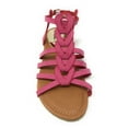 thumbnail image 3 of Victoria K Women's Gladiator Multi Loops Braid Sandals, 3 of 5