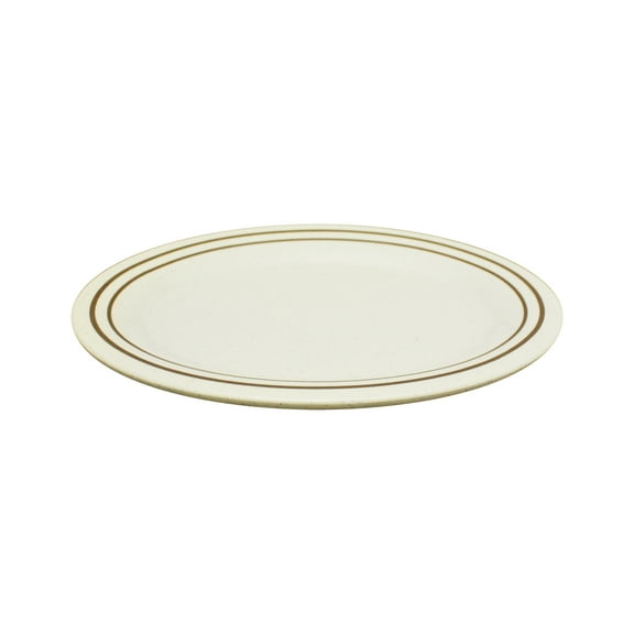 Excellante Arcadia Melamine Dinnerware Collection 9.5 X 7.25 Inch Oval Platter, Comes In Dozen