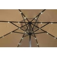 thumbnail image 3 of DENIA LED 10ft. Patio Market Umbrella, Mocha, 3 of 5