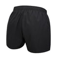 thumbnail image 4 of Aayomet Swimming Trunks for Men Solid Color Quick Drying Pant Plus Size Lace Up Seaside Holiday Shorts Beach Pants (Black, M), 4 of 5