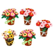 Handmade Potting Material Arts Crafts Flower Kids Toy Gifts Supplies for DIY Kit Crafting Child