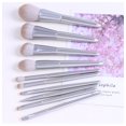 thumbnail image 3 of 10pcs Makeup Brushes Set Silver Loose Powder Brushes Soft Skin Friendly Makeup Brushes Makeup Tools, 3 of 11