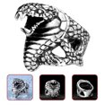 thumbnail image 2 of Shisuyan Bague en Acier Titane en Forme de Serpent 1Ensemble 1 Po, 2 of 9