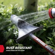 Garden Weasel Bulb Planter Tool with Footplate and 6-Inch Steel Tip