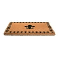 thumbnail image 4 of Imports Decor 698TCM Fleur de Lis Coco Tapis de Bienvenue avec la Frontière, 4 of 4