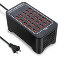 thumbnail image 1 of wonima44 USB Charging Station, 25 Port 125W(25A), Travel Desktop USB Rapid Charger, Multi Ports Fast Charging Station Organizer Compatible with Smartphones, Tables, and More Devices, 1 of 1
