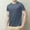 #Dark Gray, variant on DPTALR Men's Summer Casual Fashion Solid Color Crew Neck Short Sleeve T-shirt,Navy, M