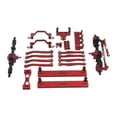thumbnail image 1 of Esquirla 1/16 RC Car Upgrade Spare Kit Front and Rear Axle Assembly for C64 Hobby Car red, 1 of 8