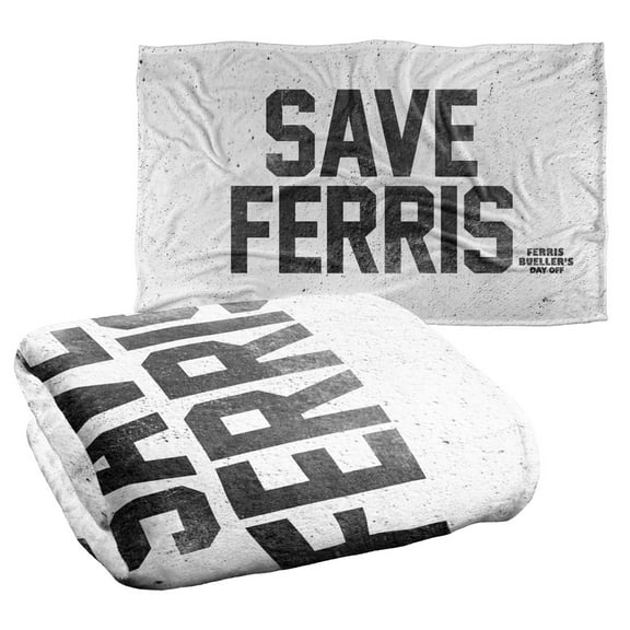 Ferris Buelle Save Ferris Silky Touch Super Soft Throw Blanket 36" x 58"