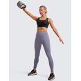 thumbnail image 3 of TEMOGU-Womens Flex Sculpt Racerback Sports Bra - U Neck Medium Impact Padded Wireless Workout Gym Crop Top, 3 of 4