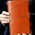 thumbnail image 4 of to My Son Leather Journal Notebook from Mom - Son Leather Travel Journal - Inspirational Embossed Writing Journal Son Gift for Birthday Graduation Christmas, 4 of 8