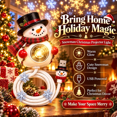 thumbnail image 6 of Christmas Projector Light, USB Powered Holiday Projection Lamp with 6 Plus Festive Patterns, Adjustable Indoor Christmas Tree Light for Bedroom Ceiling Wall and Party Decorations, 6 of 9