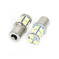 thumbnail image 2 of Unique Bargains 2 Pcs Car 5050 13  BA15S 1156 Corner Tail Turn Signal Light White 1073 1159, 2 of 2