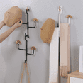 thumbnail image 1 of 2PCS 360 Rotated Hooks Hat Rack for Baseball Caps Hat Organizer Holder for Hanger & Room Closet Display, 1 of 6
