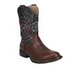 thumbnail image 2 of Roper Boys Spider Web Light Up Round Toe Cowboy   Mid Calf Boots, 2 of 5