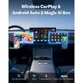 thumbnail image 3 of Caja de Streaming para Auto OTTOCAST E2 Android 13 CarPlay Inalámbrico, 3 of 7