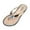 Rose Gold, variant on 2023 Sandwiched Herringbone Women's Slippers With Diamond Rhinestone Beach Shoes Flat Bottom Comfortable Flip Flops Sandals Silver