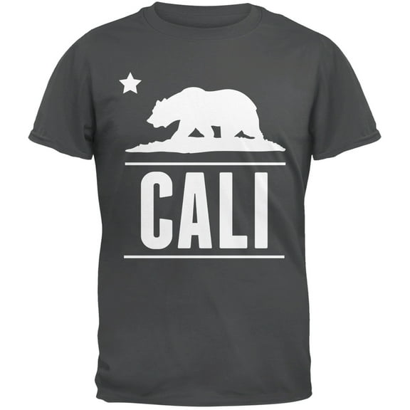 California Republic Cali Grey T-Shirt - Medium