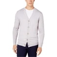thumbnail image 1 of Club Room Mens Wool Knit Cardigan Sweater, Grey, XX-Large, 1 of 1