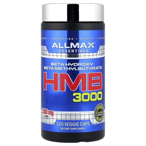 ALLMAX Essentials, HMB 3000, 120 Veggie Caps