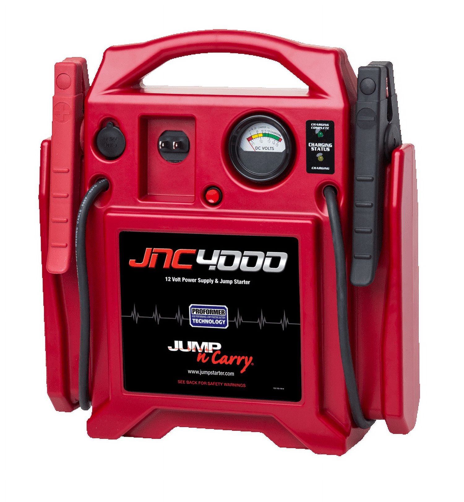 Clore Automotive Jump-N-Carry JNC4000 1100 Peak Amp 12 Volt Jump Starter