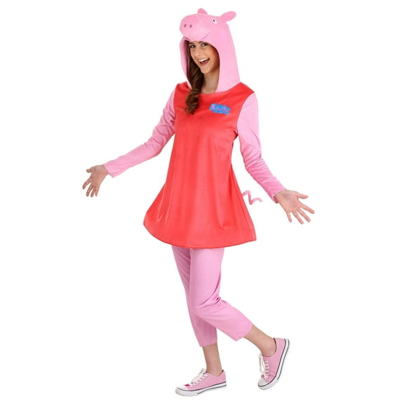 Peppa Pig Womens Adult Deluxe Costume