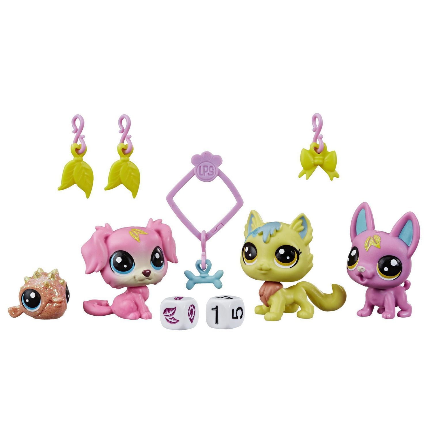 Littlest Pet Shop Lucky Pets, animal surprise de l'Escouade chanceuse, collection de plus de 150