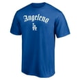 thumbnail image 2 of Men's Royal Los Angeles Dodgers Team Hometown Collection Angeleno T-Shirt, 2 of 3