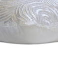thumbnail image 3 of The HomeCentric Decorative Lumbar Pillow Cover White 12"x24" (30x60 cm) Art Silk Beaded, Sequins, Hand Embroidered Lumbar Cushion Covers For Sofa, Couch, Bed, Patio And outdoor, Modern - White Touch, 3 of 5